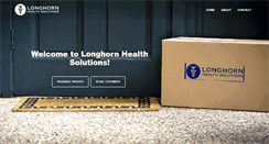 Desktop Screenshot of longhornhealth.com